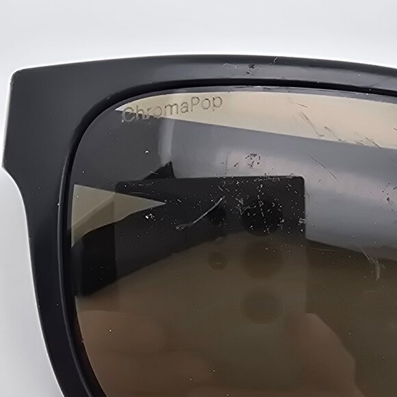 Smith Optics Lowdown Matte Black Frame Polarized CP Brown Lens Sunglasses 56mm - Picture 16 of 16